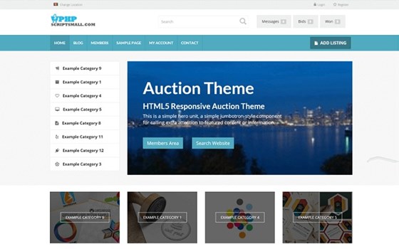 Website Auction Script | Auction Portal Software: Auction Scriptt